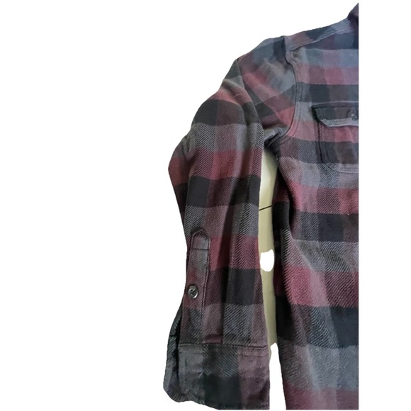 Orvis Classic Premium MENS Heavy Plaid Big Bear‎ Flannel Jacket Pockets MEDIUM - Picture 3 of 13